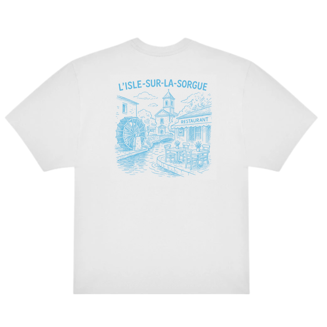 tee-shirt l'isle sur la sorgue